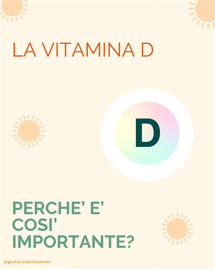 Post: La vitamina D, perché è così importante